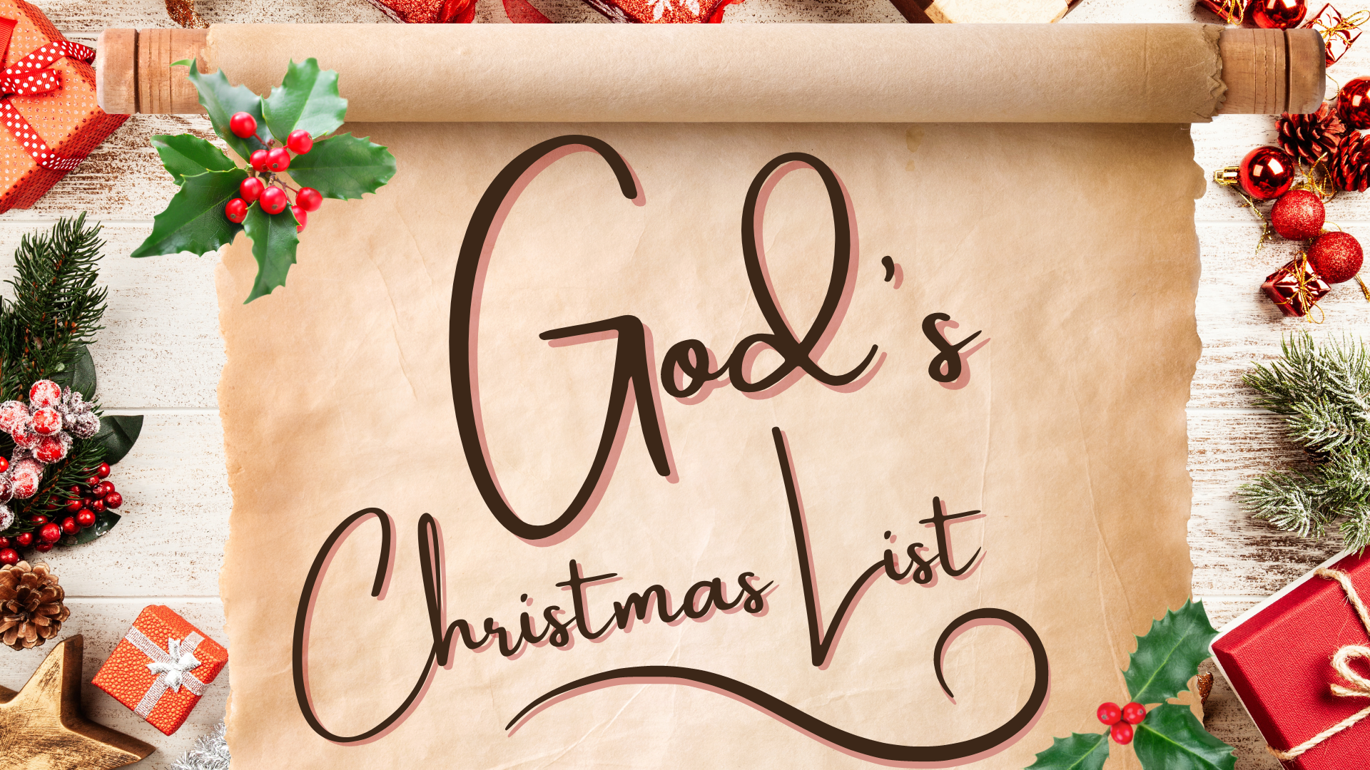 God's Christmas List: A Family